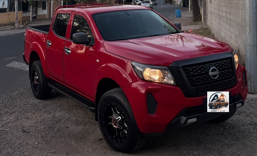Nissan Pickup Roja — Modelo Reciente